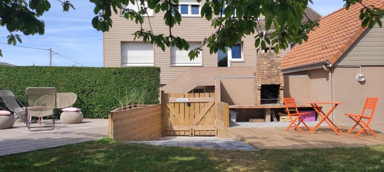 Berck Maison De Vacances Avec Terrasse Et Jardin, Eksteriør bilde