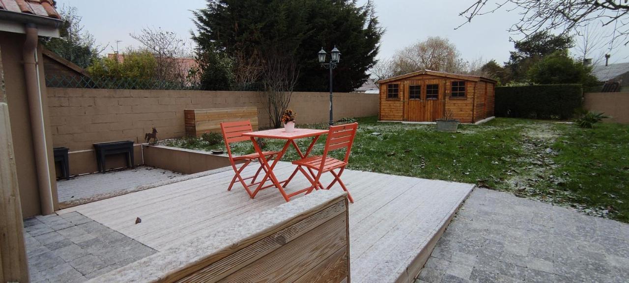 Berck Maison De Vacances Avec Terrasse Et Jardin, Eksteriør bilde