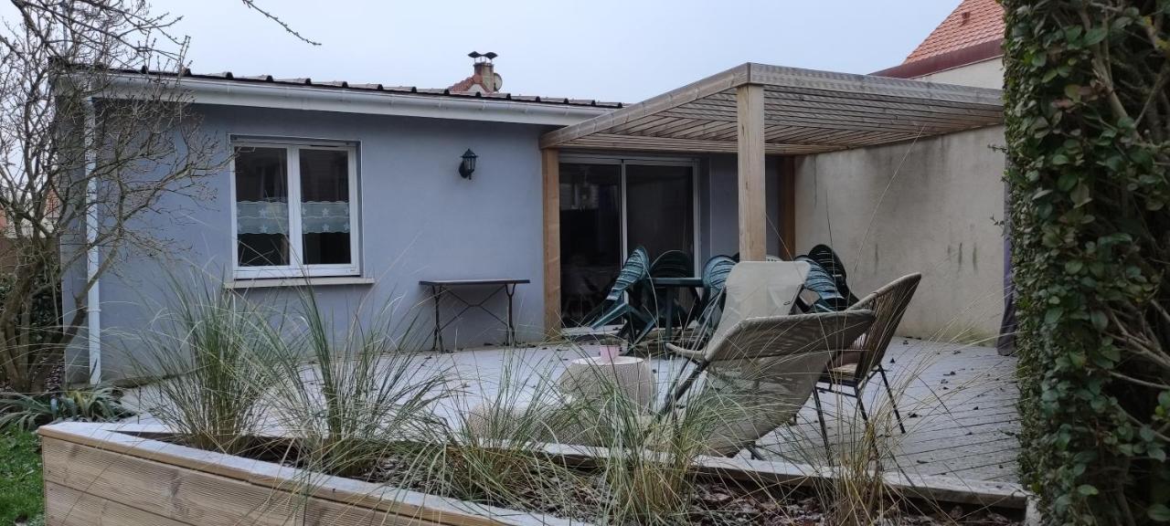Berck Maison De Vacances Avec Terrasse Et Jardin, Eksteriør bilde