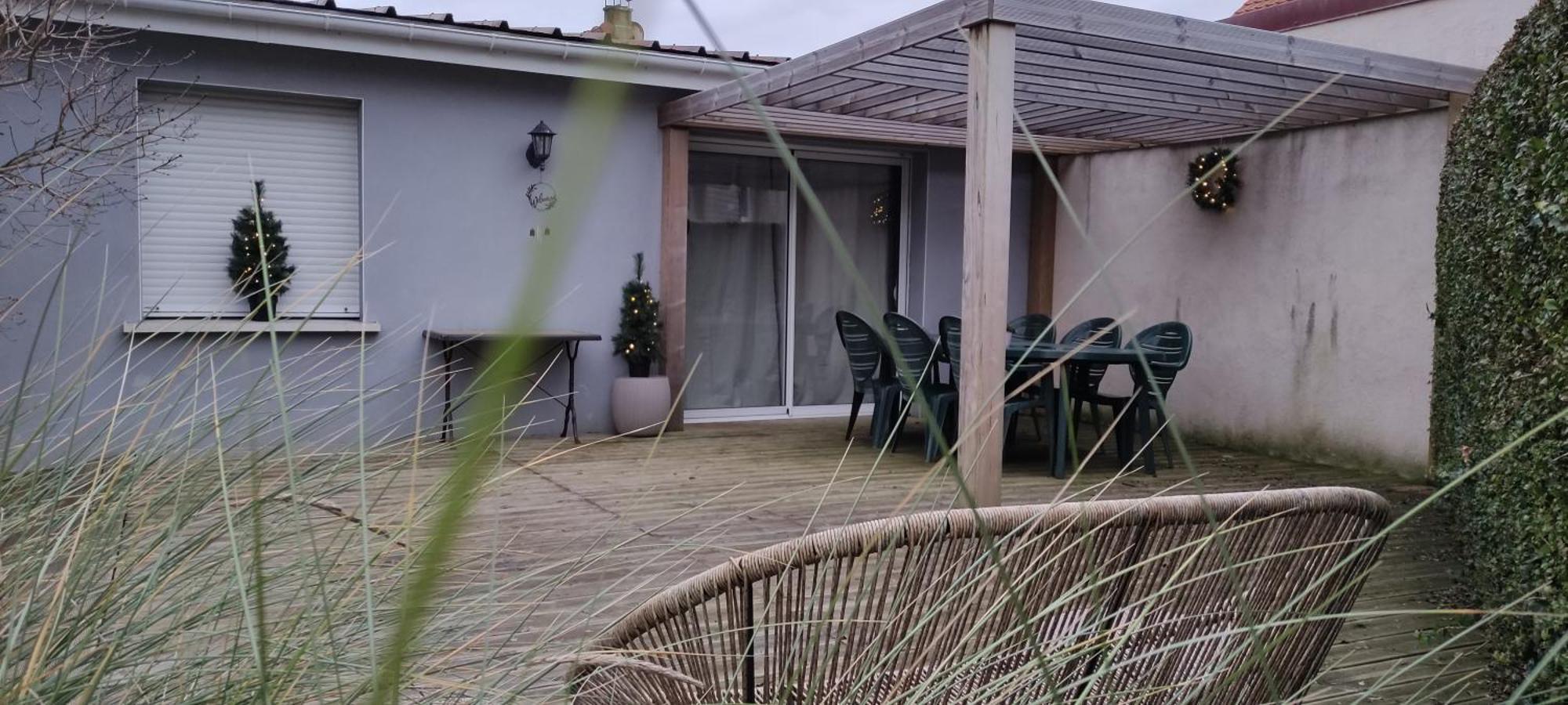Berck Maison De Vacances Avec Terrasse Et Jardin, Eksteriør bilde